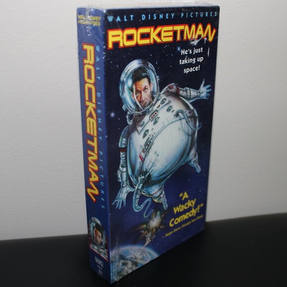 3/$55❤️new sealed Walt Disney ROCKETMAN 1998 VHS Harlan Williams Jessica Lundy - Picture 6 of 6
